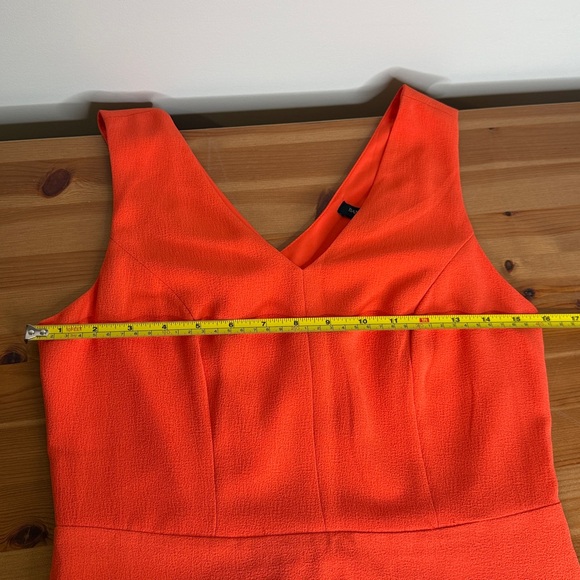 NWT Banana Republic Orange size 4 midi summer dress - Picture 5 of 7